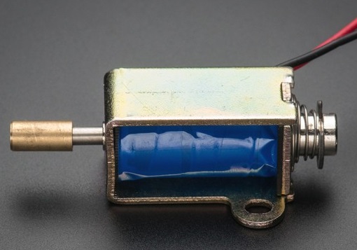 (آهنربای برقی فشاری push)